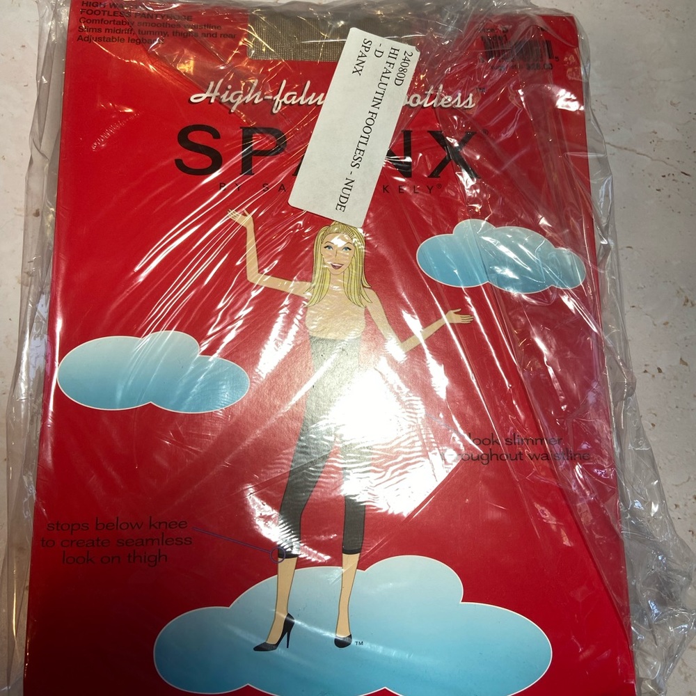 SPANX - Hi Falutin Footless - Nude - Size D (Pack of 3)